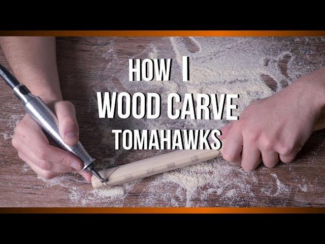 Dremel Wood Carving Secrets: How I Carve My Tomahawks