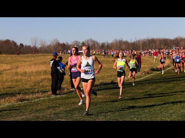 Girls Championship 5K - Nike Cross Regionals Midwest 2023 - Full Broadcast