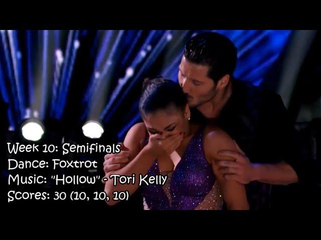  Laurie Hernandez - Dancing with the stars performances