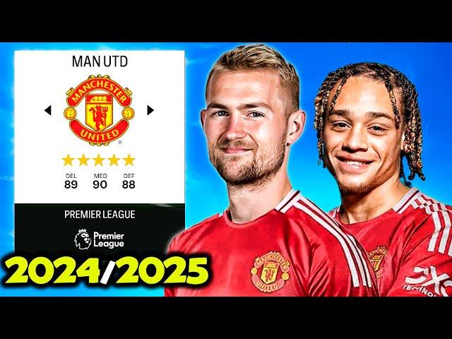 I'm rebuilding the MANUNITED from 2024 onwards!!