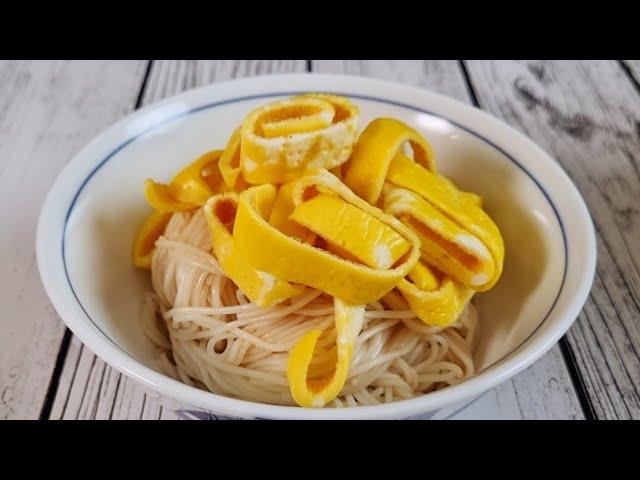 Eng sub)Korean Egg and Soy sauce Noodle Recipe!!