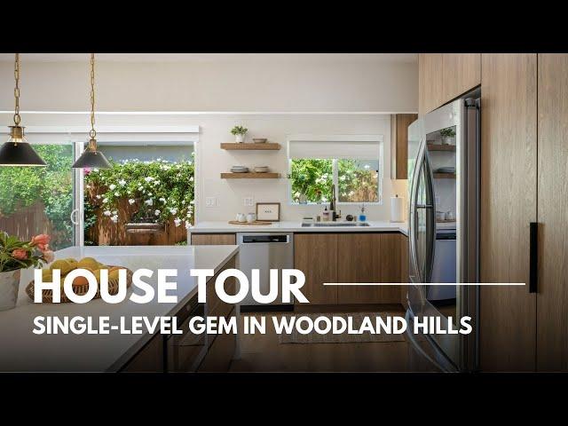 HOUSE TOUR of Single-Level Gem in Woodland Hills!