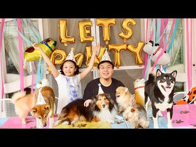 My Dog's Epic Birthday Pawty !!! 