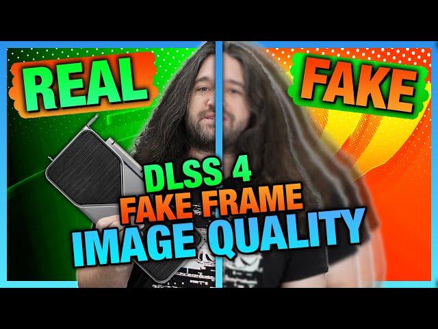 Fake Frame Image Quality: DLSS 4, MFG 4X, & NVIDIA Transformer Model Comparison