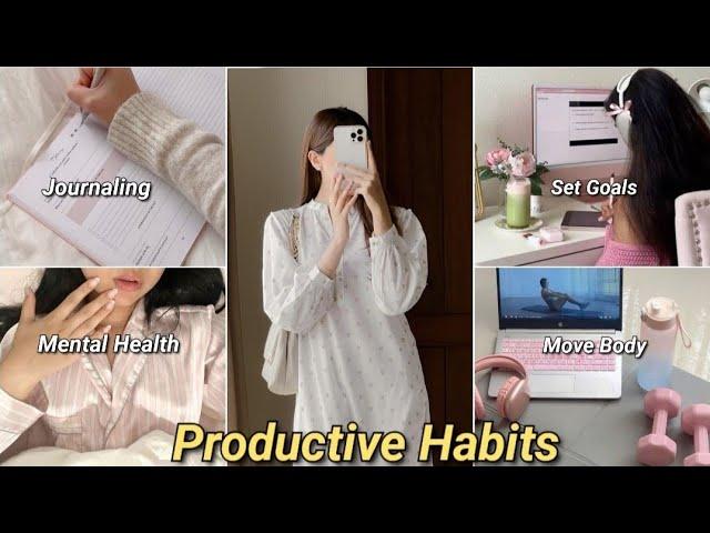 10 Productive Habits to Transform Your Life ️| Selfcare with Taiba