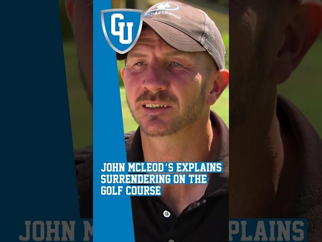John McLeod explains THE POWER OF SURRENDERING on the Golf Course
