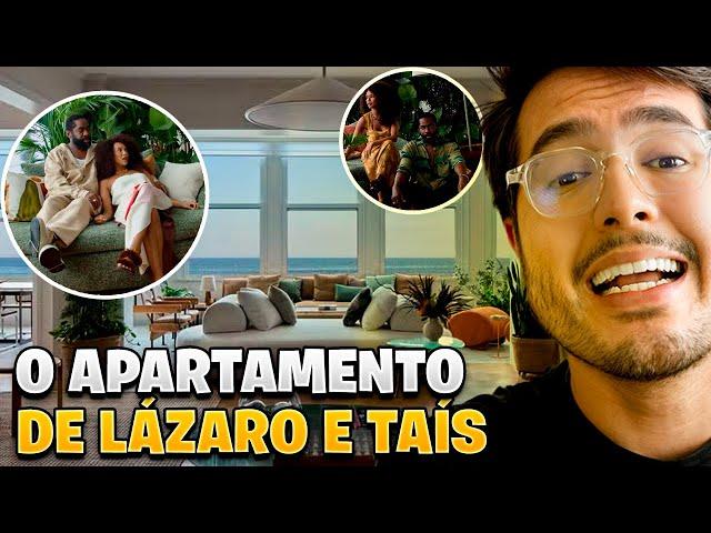 O APARTAMENTO CHIQUÉRRIMO DE LÁZARO RAMOS E TAÍS ARAÚJO - Bruno Baroni