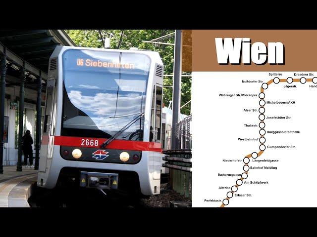 [Doku] U6 Wien : Die schönste U-Bahnlinie Wiens? (2024) | Floridsdorf - Siebenhirten