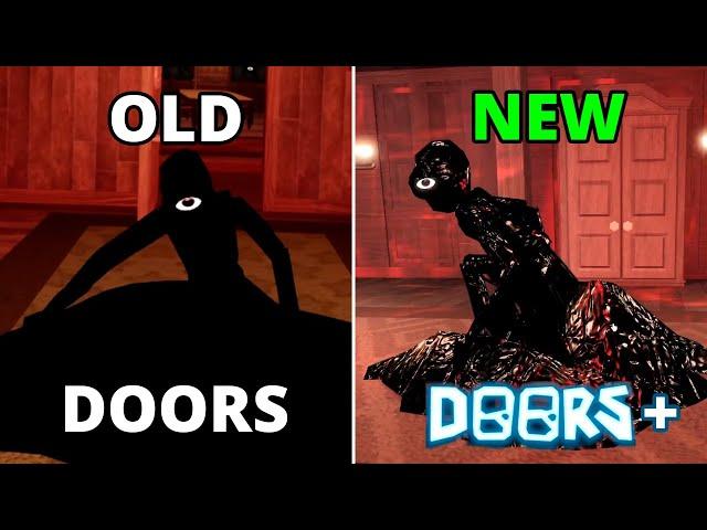 DOORS HOTEL+ ALL NEW CUTSCENES VS OLD