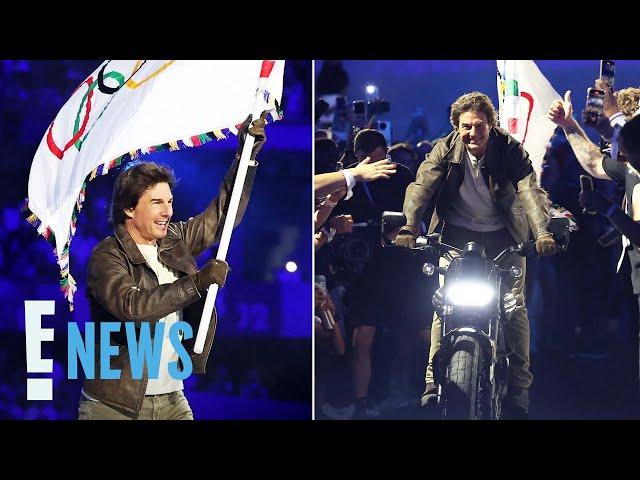 See Tom Cruise’s EPIC Routine to Close Out the 2024 Paris Olympics | E! News