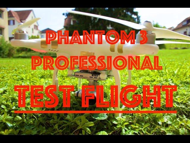 DJI Phantom 3 Professional Test Flight in 4K │SWISSBIKER