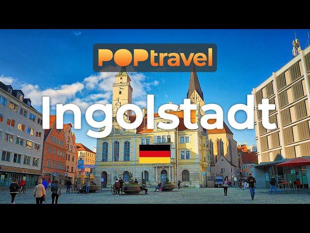 Walking in INGOLSTADT / Germany - 4K 60fps (UHD)