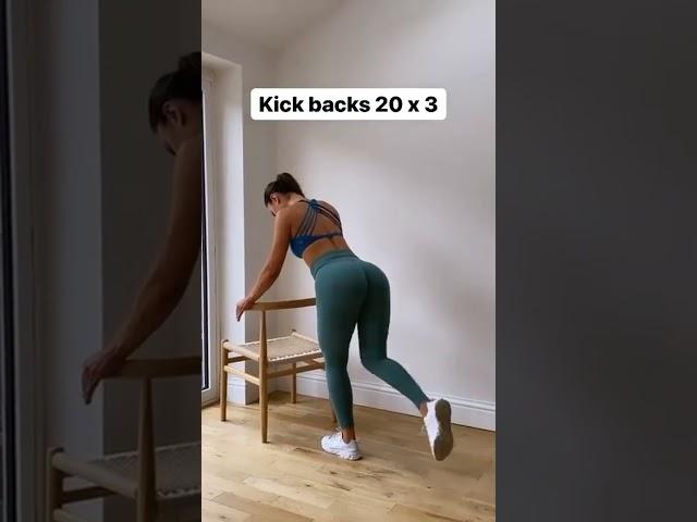 Booty workout at home 