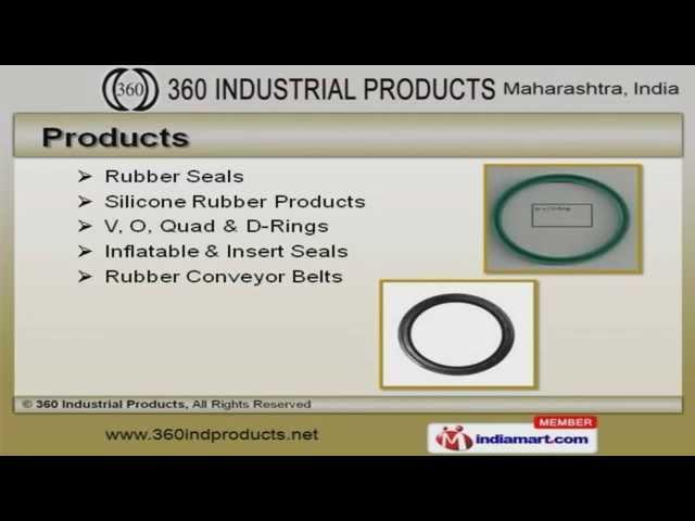 Rubber Molded Components & Industrial Products by 360 Industrial Products, Mumbai