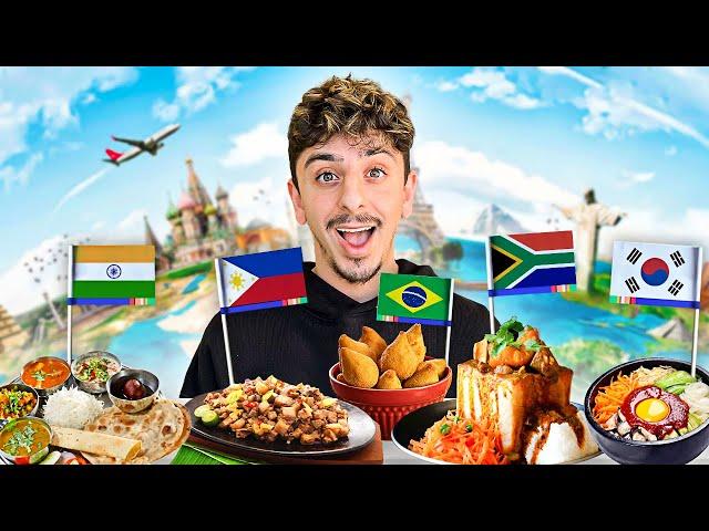 Eating Most VIRAL Foods from Around the World! 