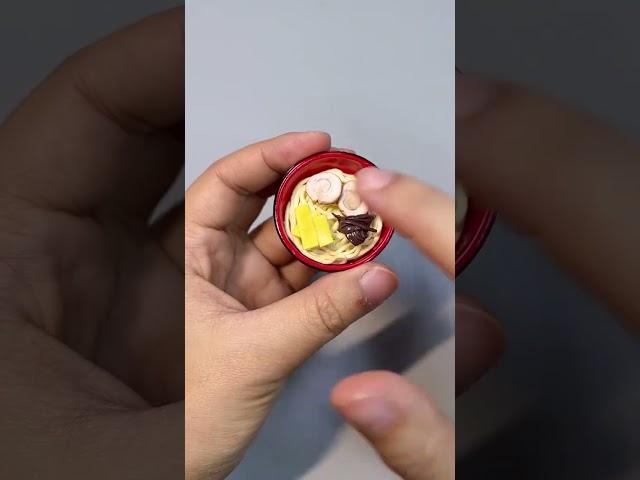 迷你拉面！粘土DIY美味可爱暖乎乎