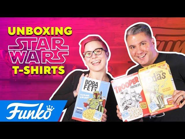 Star Wars T-Shirts Unboxing