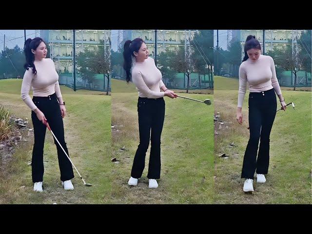 [세로골프TV] 골프사이다 조하빈 프로에게 배우는 기초 스윙! KLPGA 조하빈 프로 스윙 & 레슨 모음 #조하빈프로