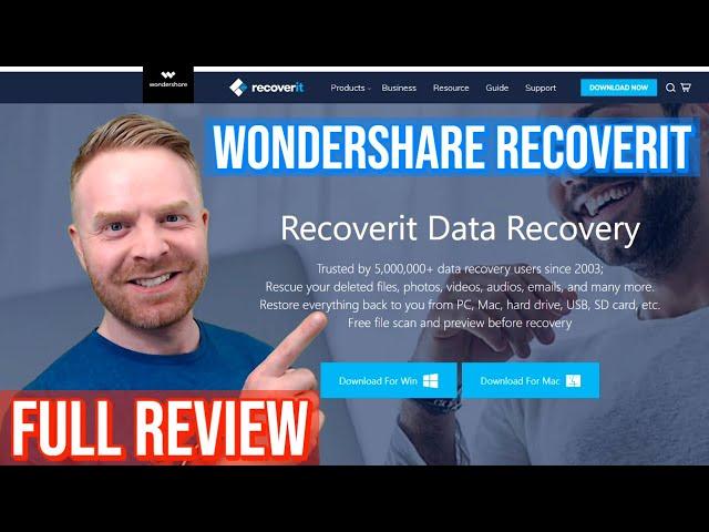 *2023 update, no longer recommended* Wondershare RecoverIt Full Review - data recovery software