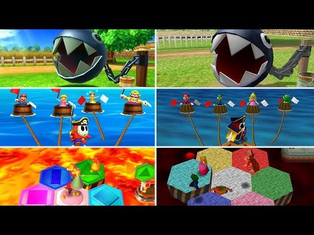 All 100 Minigames Comparison (Original vs. Remake) - Mario Party: The Top 100