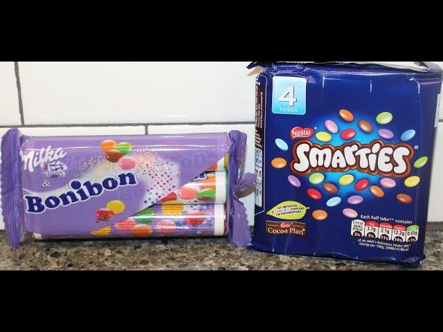 Milka & Bonibon vs Nestle Smarties – Blind Taste Test