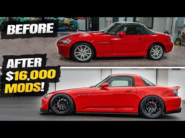 I spent $16,000 on Mods Transforming my Honda s2000!