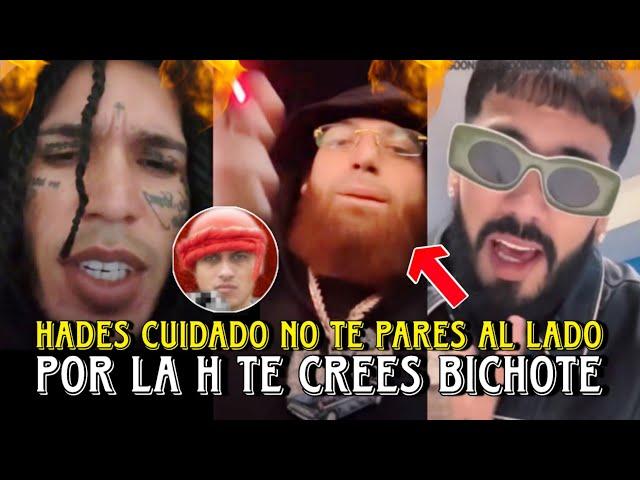 PROBLEMA  El Dominio TIRA y Amenaza a Hades66 y menciona a Hanzel La H | Anuel y Hades66 Reaccionan