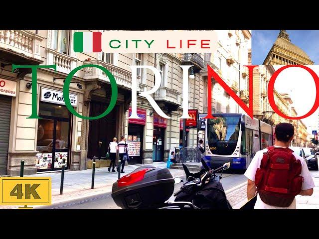 Turin, Italy - City Life - 4K Virtual Tour With City Sound - Top Italian destinations