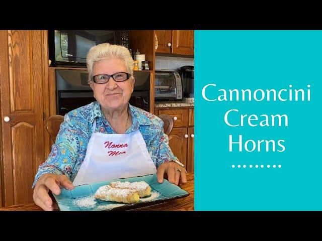 Make Delicious & Easy Cannoncini (Italian Cream Horns) Like A Nonna (e97)