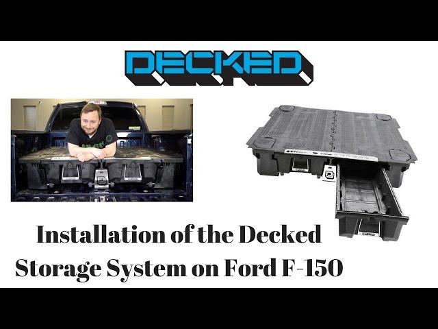 Installation of the Decked Storage System on Ford F-150