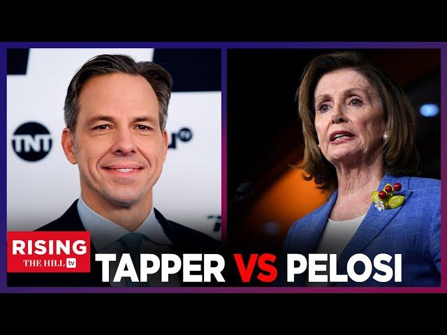 Watch Nancy Pelosi LOSE IT With CNN’s Jake Tapper