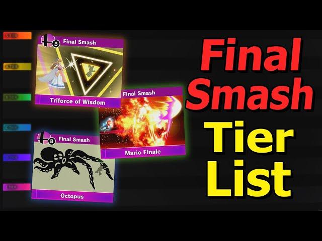 Ranking Every FINAL SMASH in Smash Ultimate