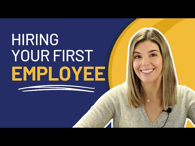 Expert tips for hiring your first employee