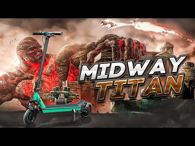 Midway Titan 2024. Новый бюджетный  электросамокат с подвеской и хорошим запасом хода.