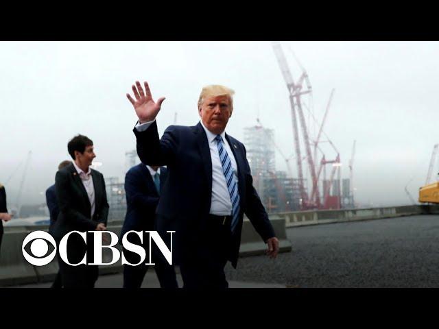 Trump tours new Shell Pennsylvania Petrochemicals Plant
