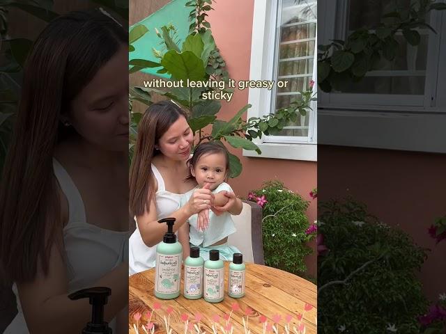 I found a sustainable and eco-friendly baby products! Pigeon Natural Botanical #babycare #skincare