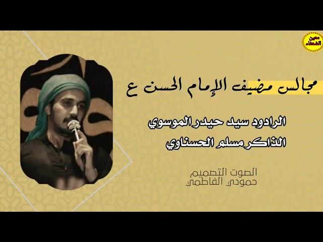 سيد حيدر الموسوي |اي بابا -السيده الرقيه عليها السلام- جديد
