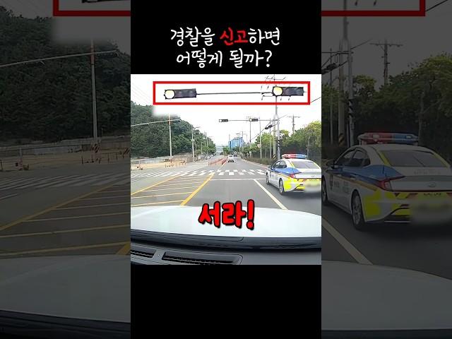 (맹블박) 경찰차를 신고한 이유