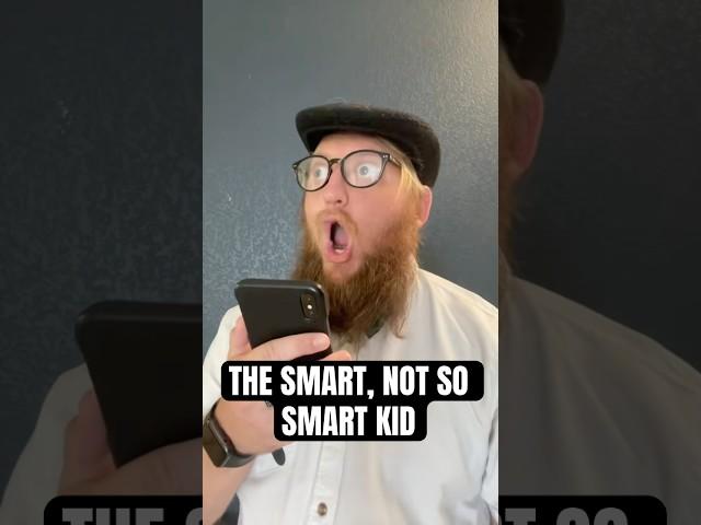 SMART, NOT SO SMART KID #derekrichards #djhuntsofficial #smartkids #comedy #comedyvideos #funny #wtf