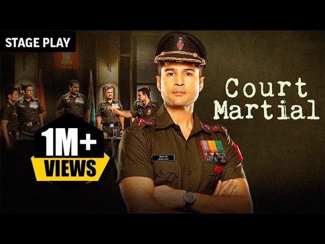 Court Martial | Suspense-Thriller Hindi Stage Play | Rajeev Khandelwal, Govind Pandey | Zee Theatre