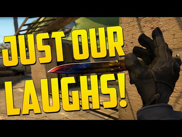 MY LAUGH AND FRIENDS! - CS GO Funny Moments in Competitive