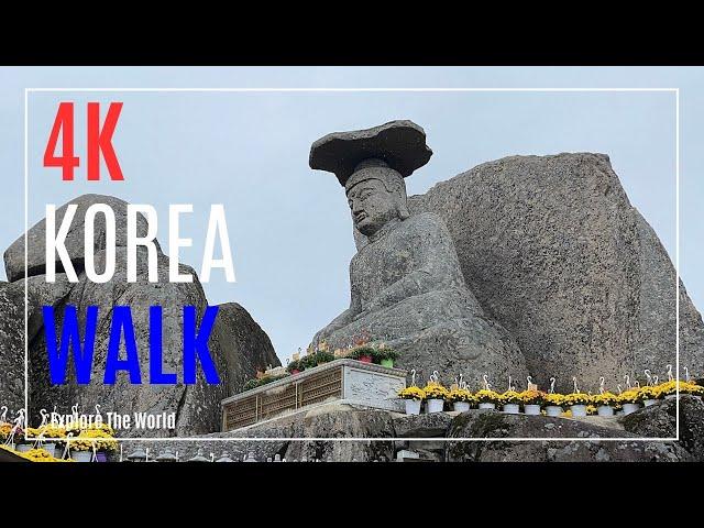 【4K】 Korea Walk - Hiking to the Rock Gatbawi on the Mountain Palgongsan in Daegu