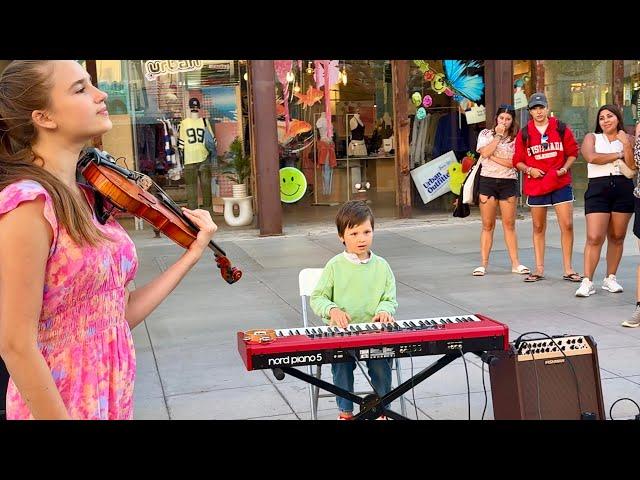 In The End - Linkin Park | 6 Year Old Leo & Karolina Protsenko - Violin Cover