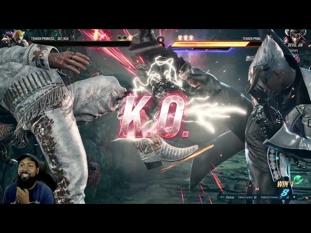 King takes on America's BEST Devil Jin in TEKKEN 8!