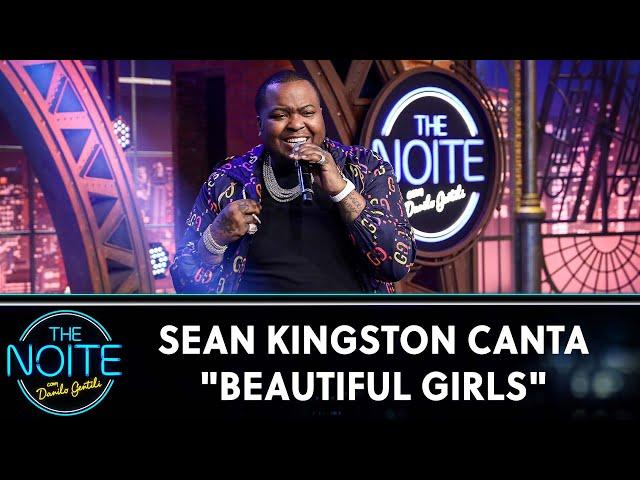 Sean Kingston canta "Beautiful Girls" | The Noite (01/11/23)