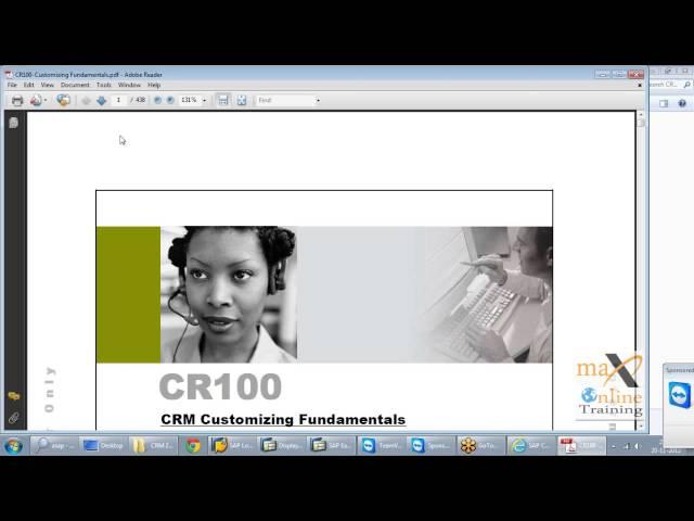 SAP CRM Tutorial | SAP CRM Online Training | Max OnlineTraining