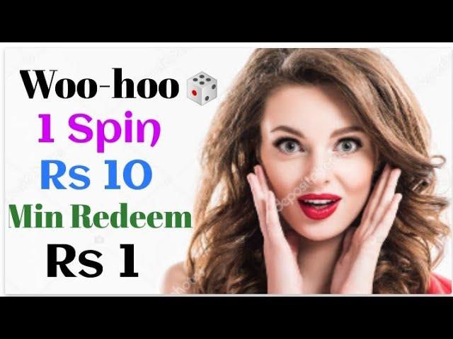 woo-hoo 1 Spin Rs 10 New App| How To Earn Money Online 2021