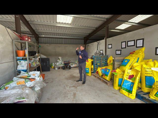 Behind the scenes at The 151st Open - the fertiliser facility