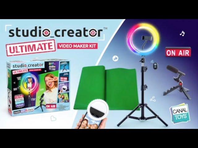 Create your own videos with ultimate Video Maker Kit - Studio Creator -  @CanalToys  - EN