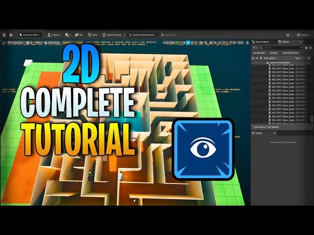 How To Make a 2D FORTNITE CREATIVE  MAP - New Perspectives (Complete Tutorial)